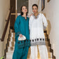 White Appliqué Shalwar Set
