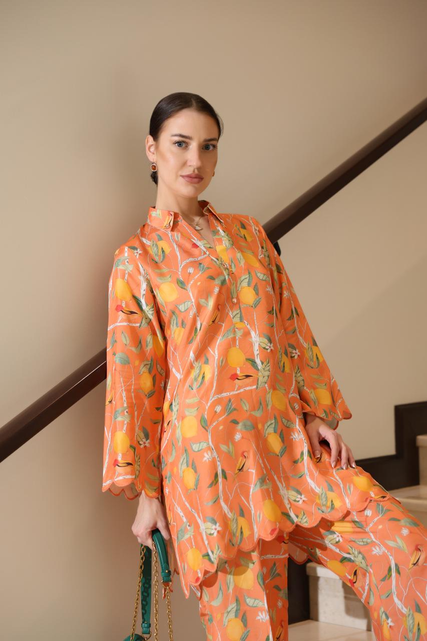 Citrus Silk Co-ord