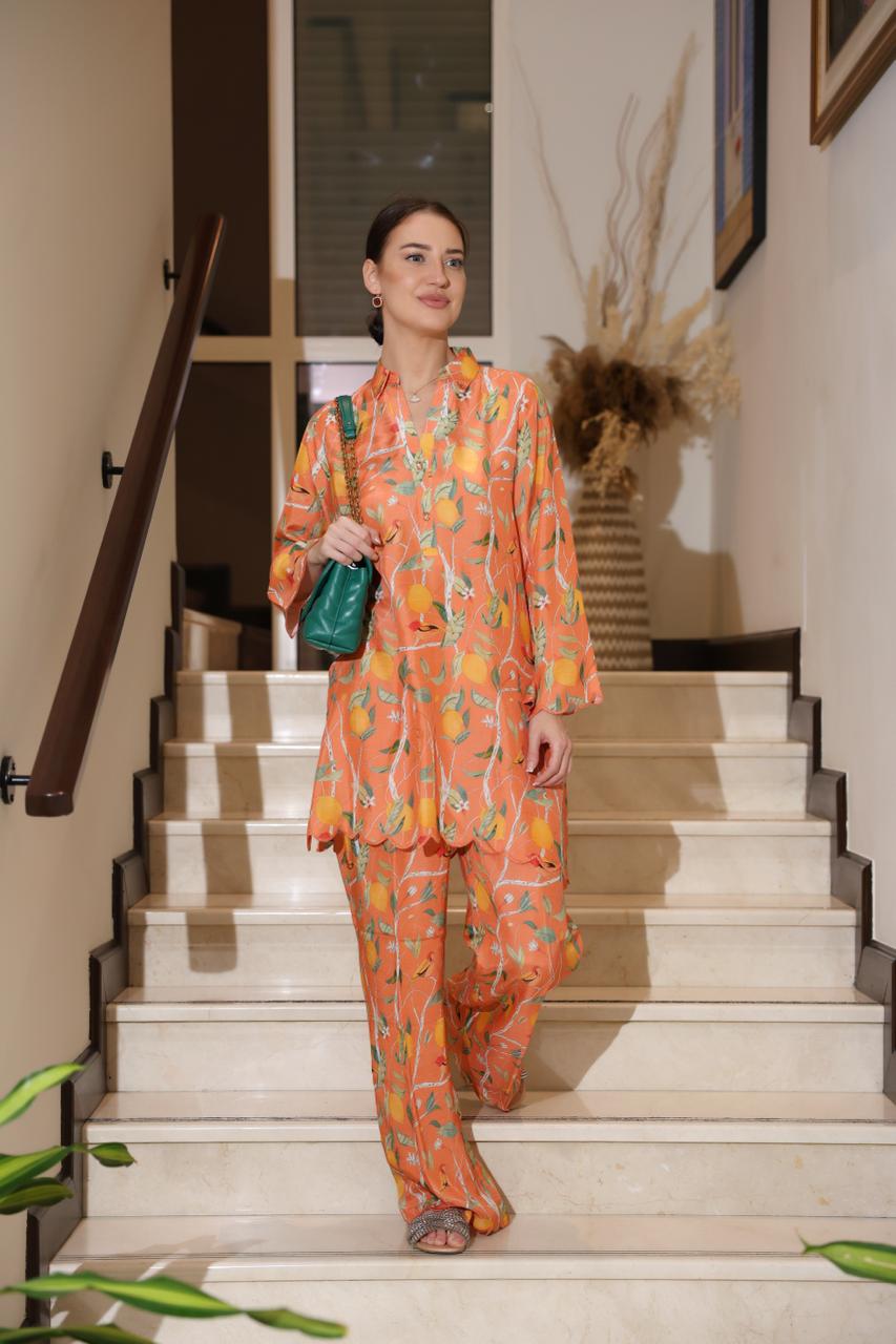 Citrus Silk Co-ord