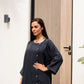 Charcoal Jewel-Button Co-ord