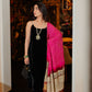 Black Velvet Bandhani Edit