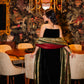 Black Velvet Bandhani Edit