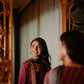 Maroon Ajrakh Silk Suit
