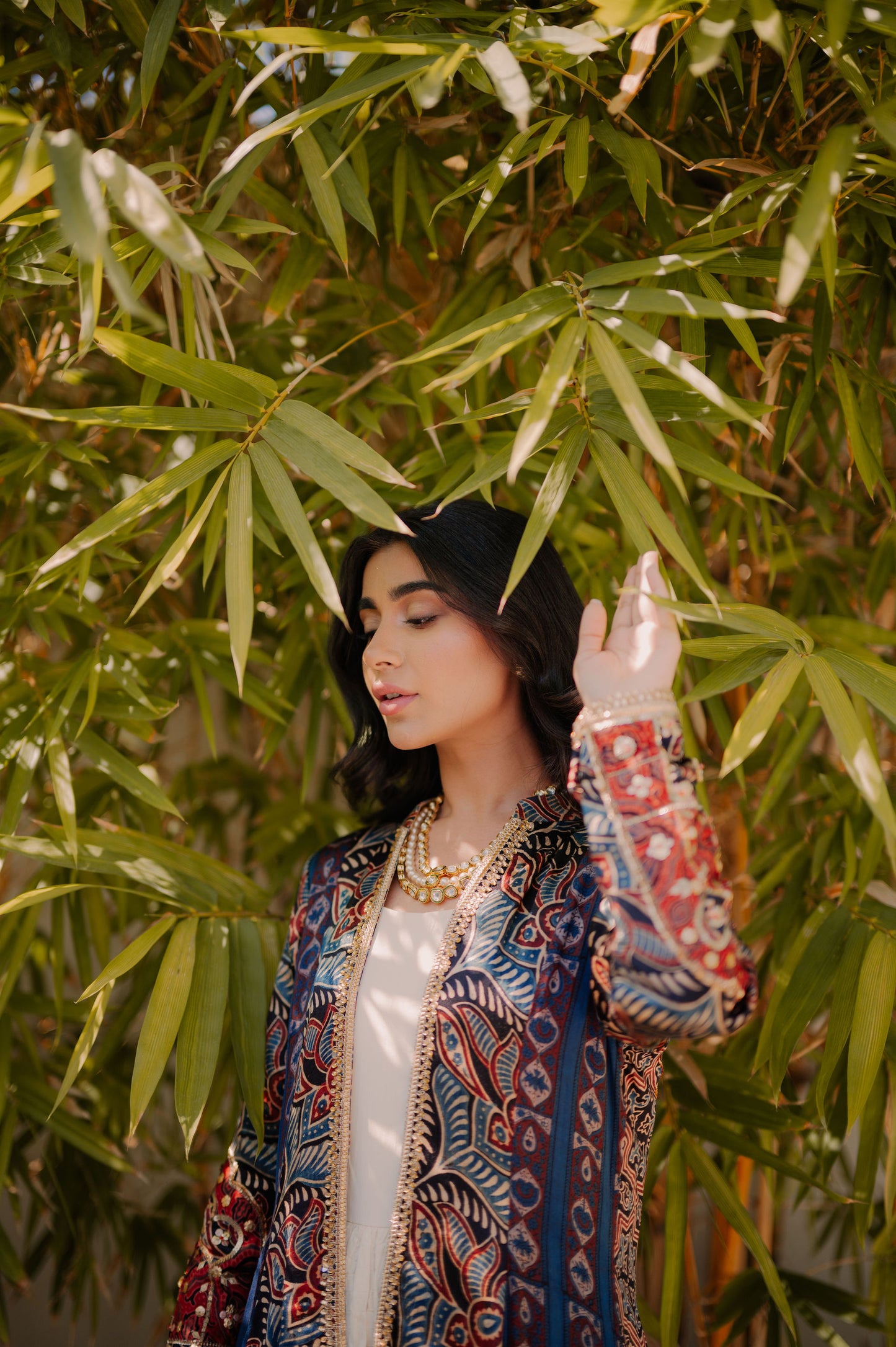 Mughal Zari Ajrak Co-ord