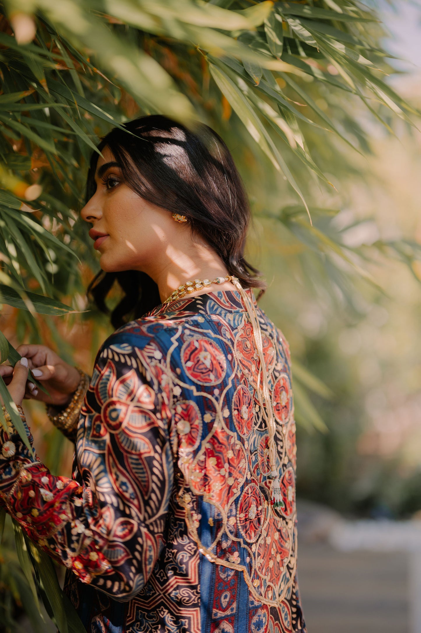 Mughal Zari Ajrak Co-ord