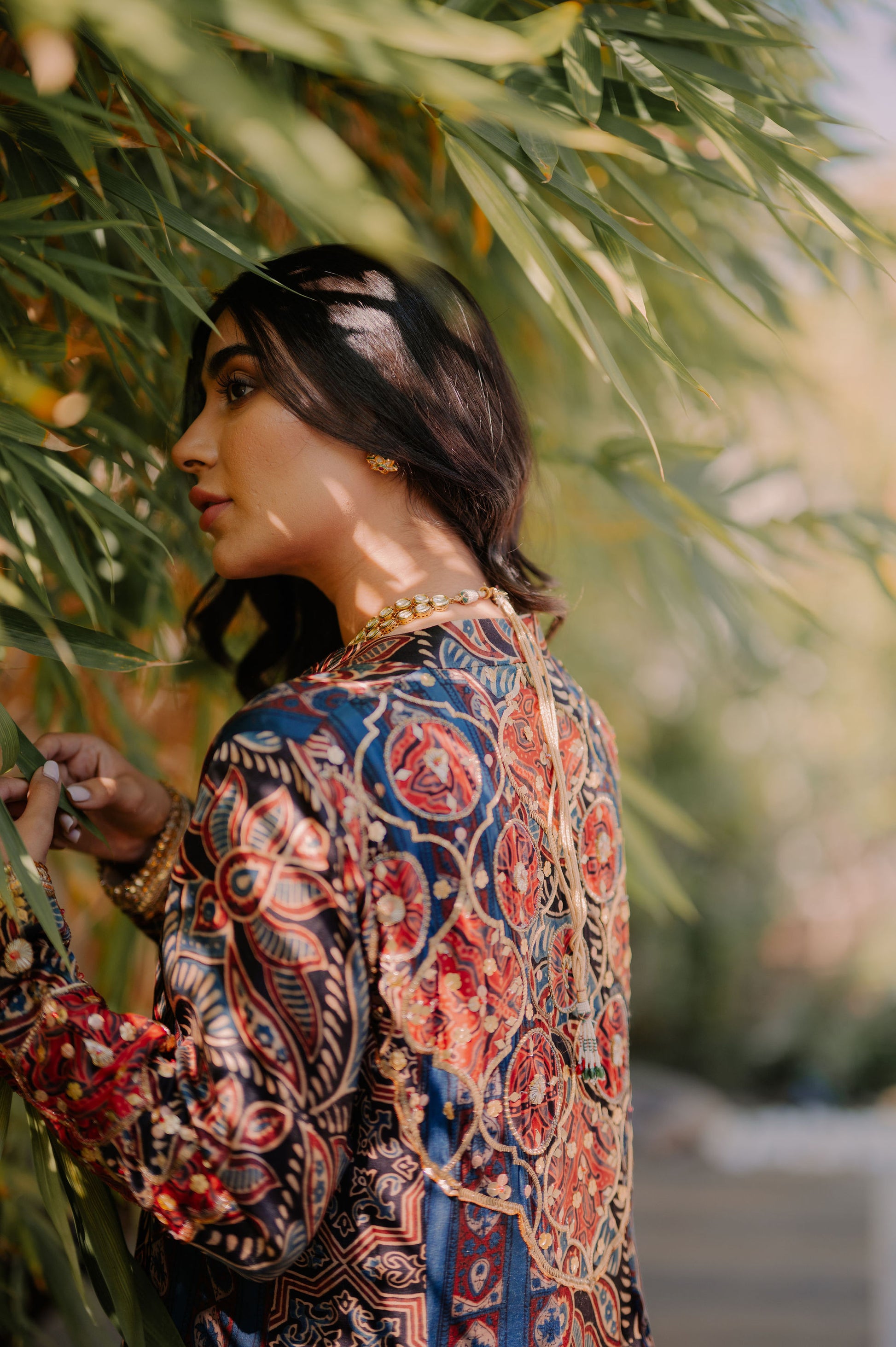 Mughal Zari Ajrak Co-ord