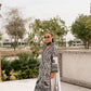 Ivory Paisley Silk Suit