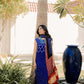 Royal Blue Bandhani Suit