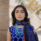 Royal Blue Bandhani Suit