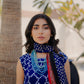 Royal Blue Bandhani Suit