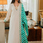 Ivory Chikankari Silk Suit