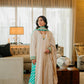 Ivory Chikankari Silk Suit