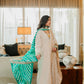 Ivory Chikankari Silk Suit
