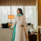 Ivory Chikankari Silk Suit
