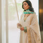 Ivory Chikankari Silk Suit