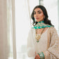 Ivory Chikankari Silk Suit