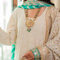 Ivory Chikankari Silk Suit