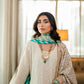 Ivory Chikankari Silk Suit