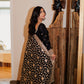 Black Chanderi Silk Kaamdani & Zari Embroidered 3 Piece Suit