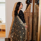 Black Chanderi Silk Kaamdani & Zari Embroidered 3 Piece Suit