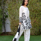 Ivory Premium Silk Sequin & Crystal Embellished 3 Piece Suit