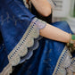 Navy Zari Bandhani Co-ord