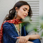 Navy Zari Bandhani Co-ord